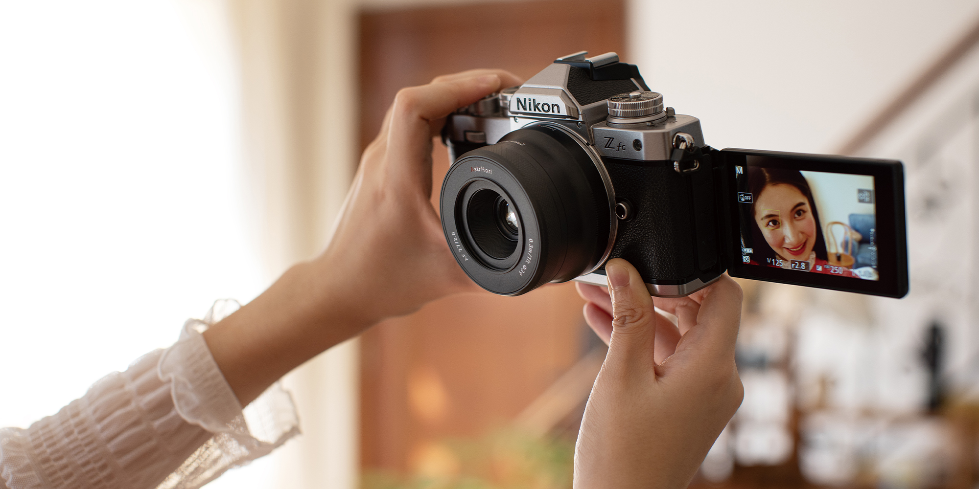 width=100% Obiektyw AstrHori AF 27 mm f/2,8 APS-C do Nikon Z